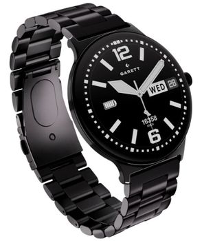 Smartwatch męski Garett Quantum Glow czarny stalowy AMOLED 1,43″ + pasek skórzany (6).jpg